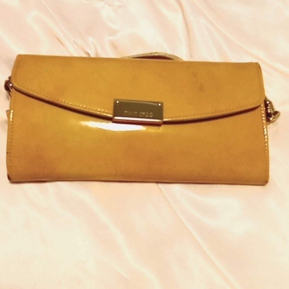 Jimmy Choo Patent Clutch Bag